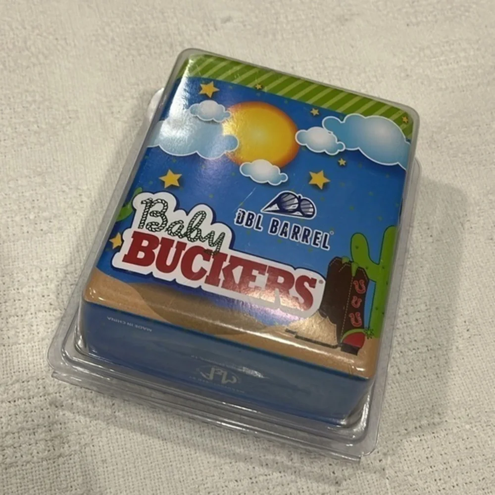Baby buckers DBL barrel boots size one baby brand new in box 6 weeks to 3 months